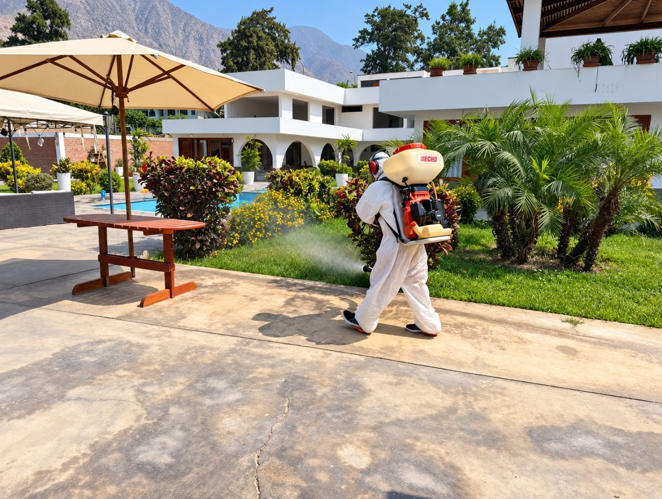Fumigación ambiental y manejo de plagas: trabajo 2