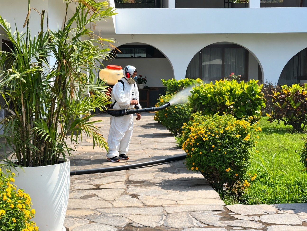 Fumigación ambiental y manejo de plagas