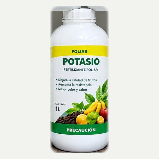 Potasio – Fertilizante foliar